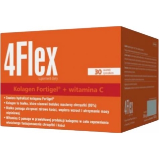 4 Flex kolagen Fortigel + witamina C 30 saszetek
